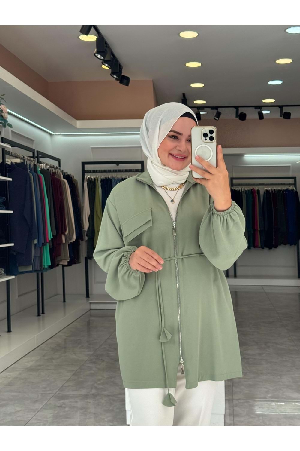 NAGİ KAP - YEŞİL - S-M