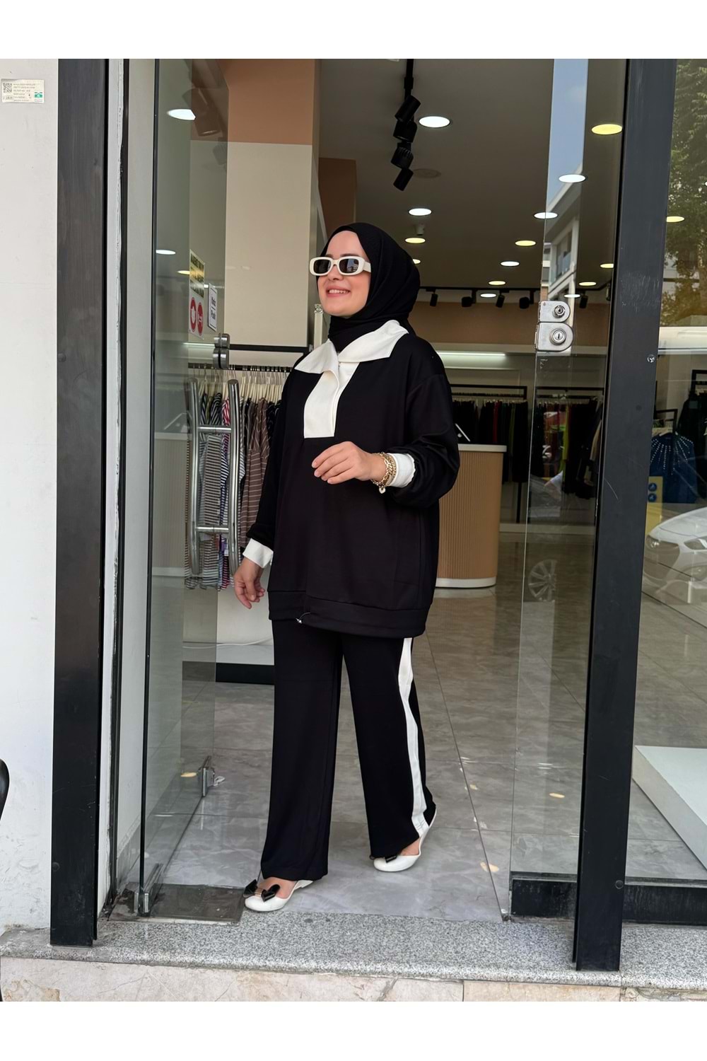 AMOUR TAKIM - SİYAH - L-XL