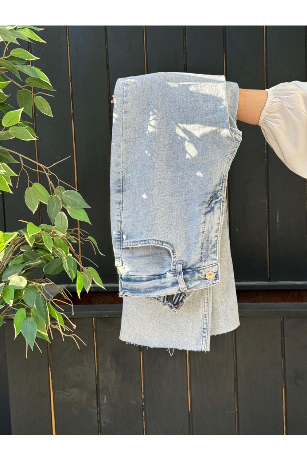ZR MODEL KOT PANTOLON - BUZ MAVİSİ - 5
