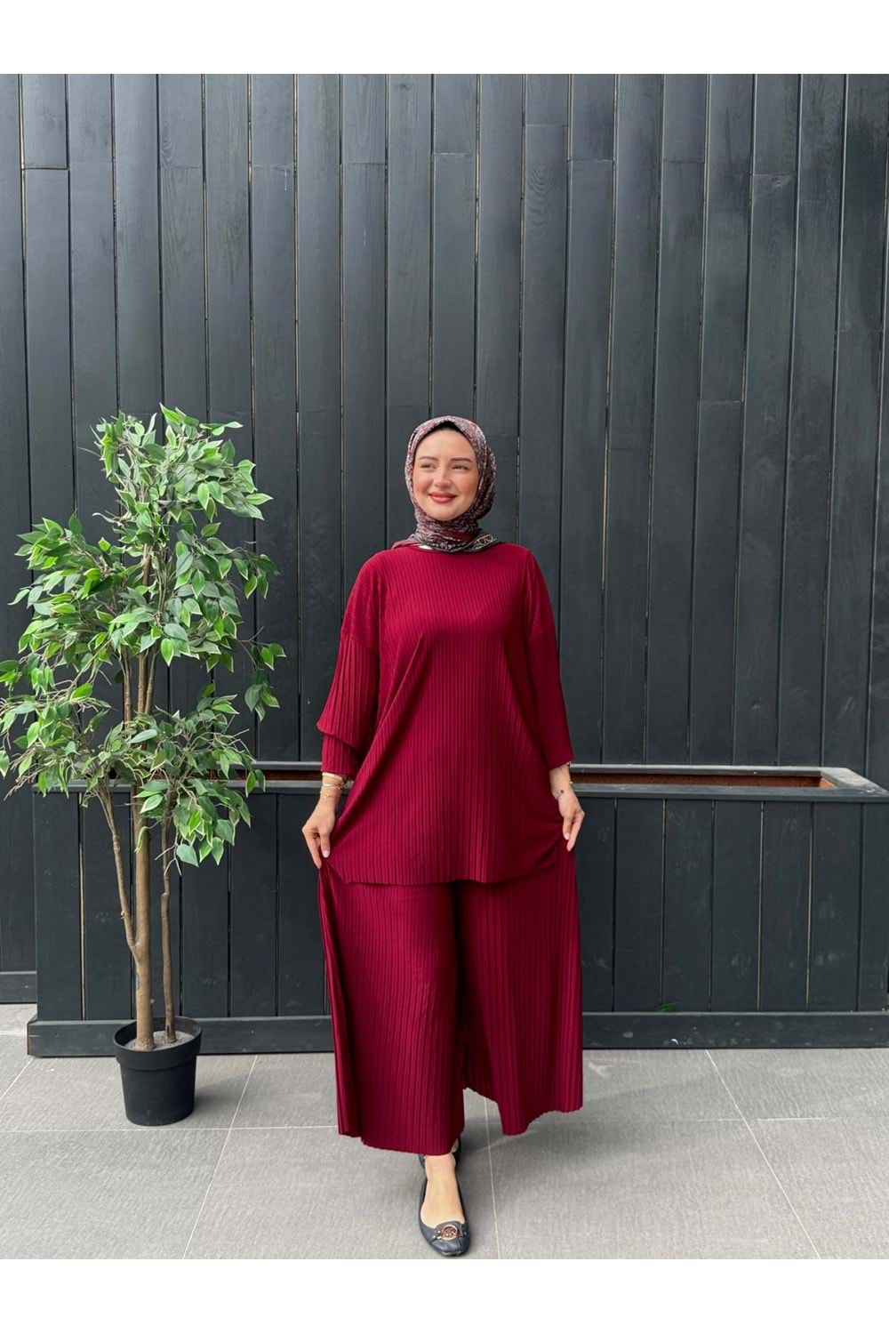 EFİLİN TAKIM - BORDO - STD