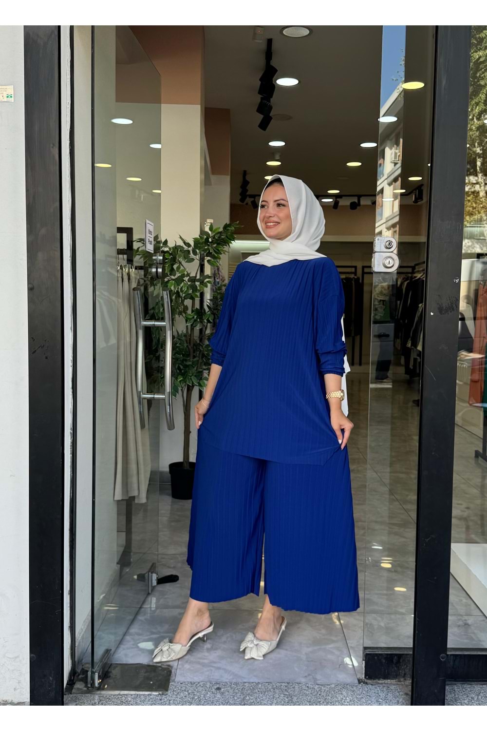 EFİLİN TAKIM - SAKS MAVİSİ - STD