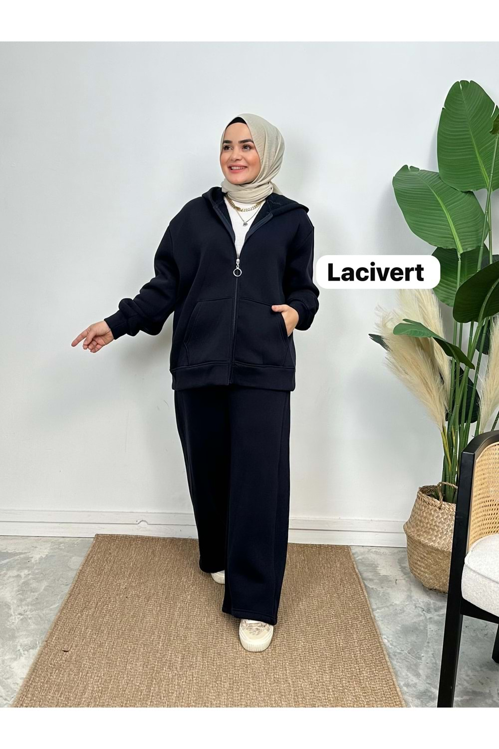 HİLAL TAKIM - LACİVERT - S-M