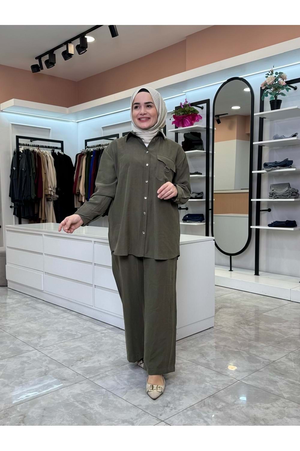 AY TAKIM - HAKİ YEŞİLİ - S-M