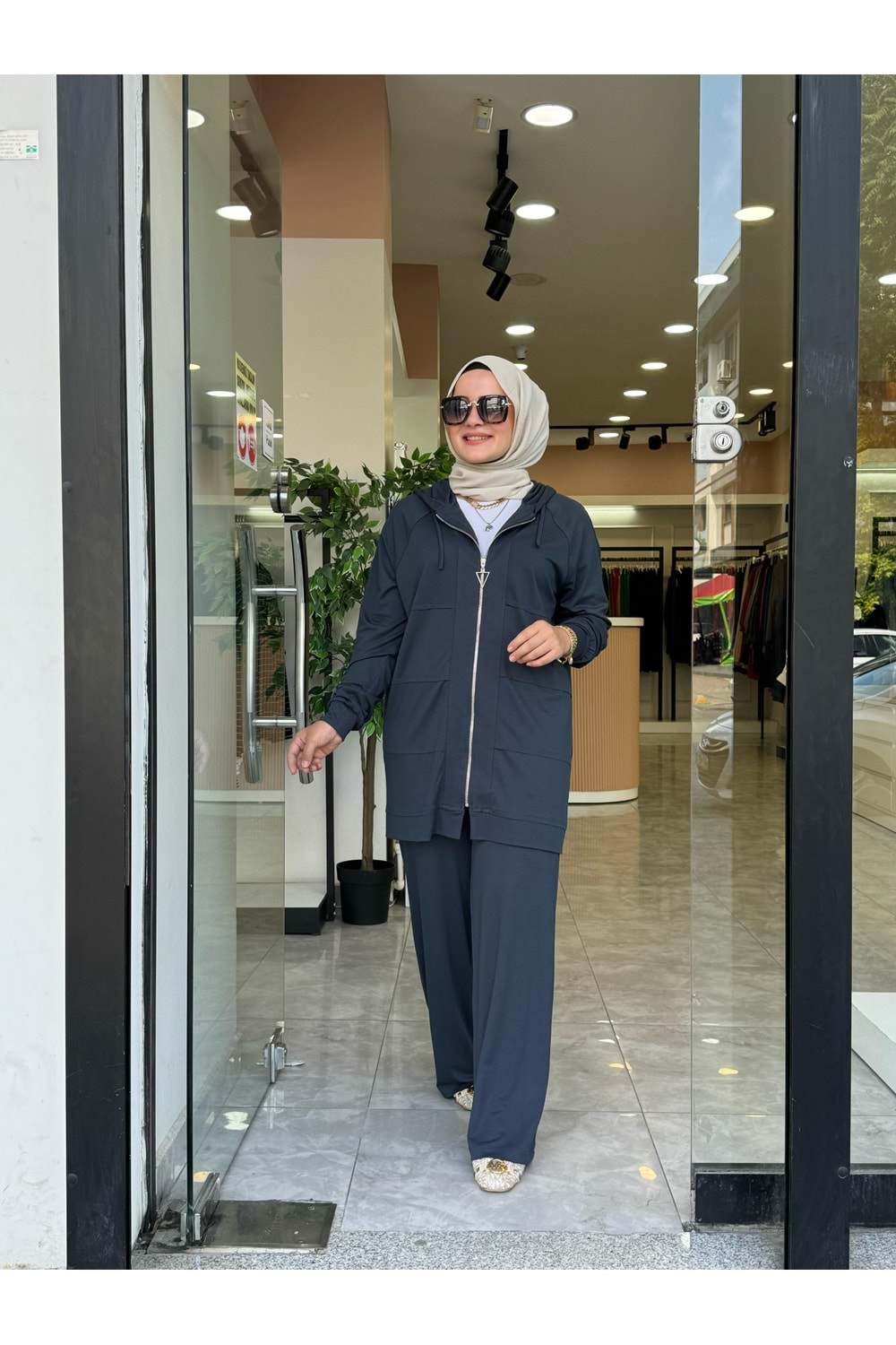 BEYTUĞ TAKIM - ANTRASİT GRİ - S-M