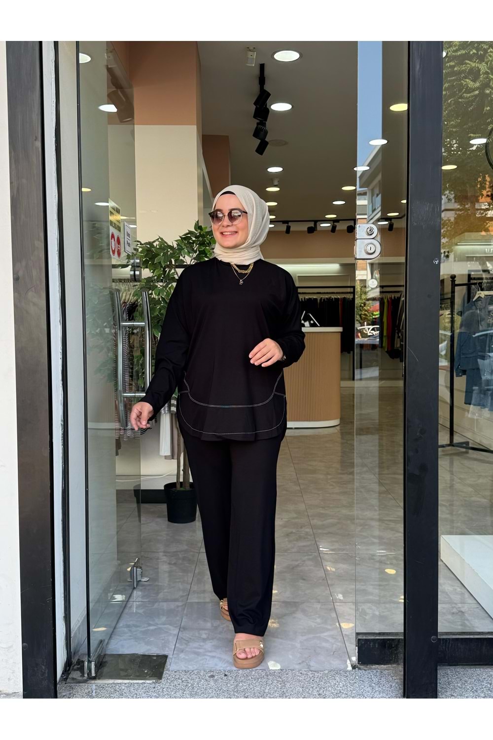 YILDIZ OYŞO TAKIM - SİYAH - S-M