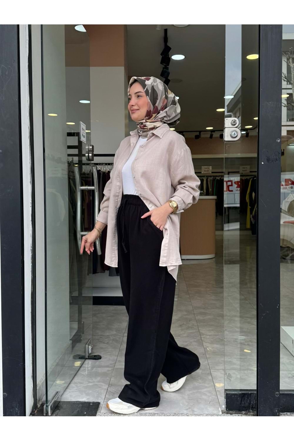 DURU PANTOLON - SİYAH - 38