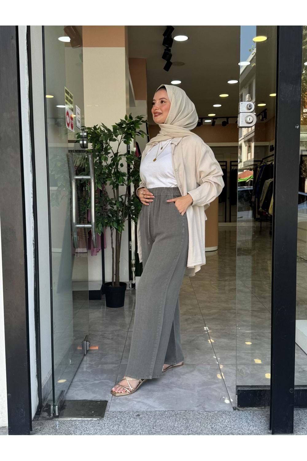 DURU PANTOLON - HAKİ YEŞİLİ - 40