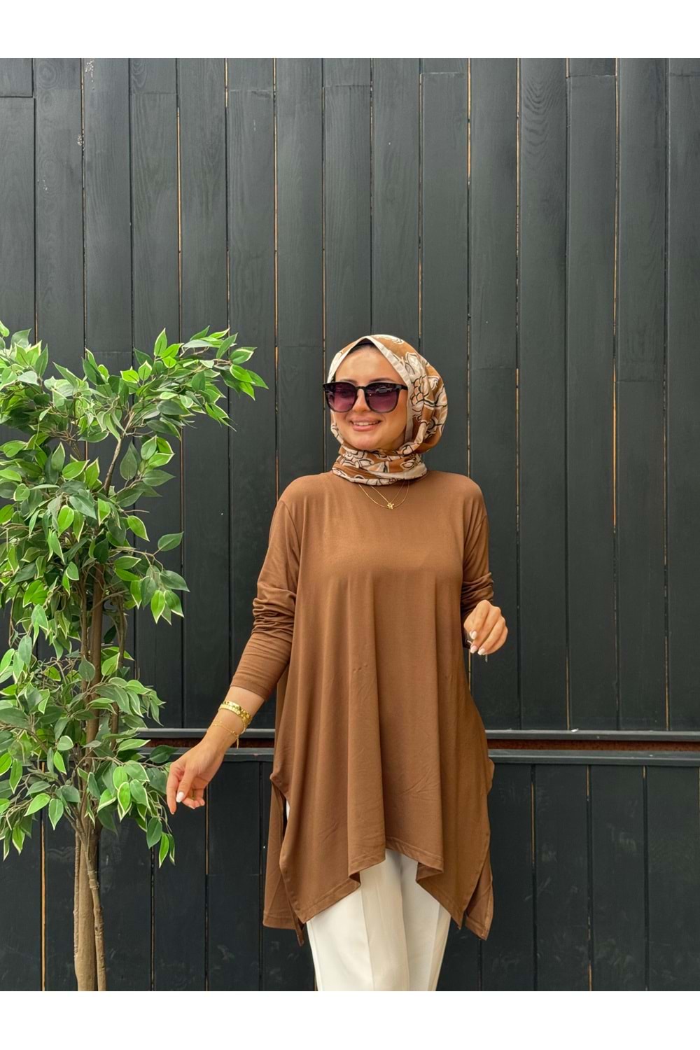 KUĞU TUNİK - CAMEL - STD