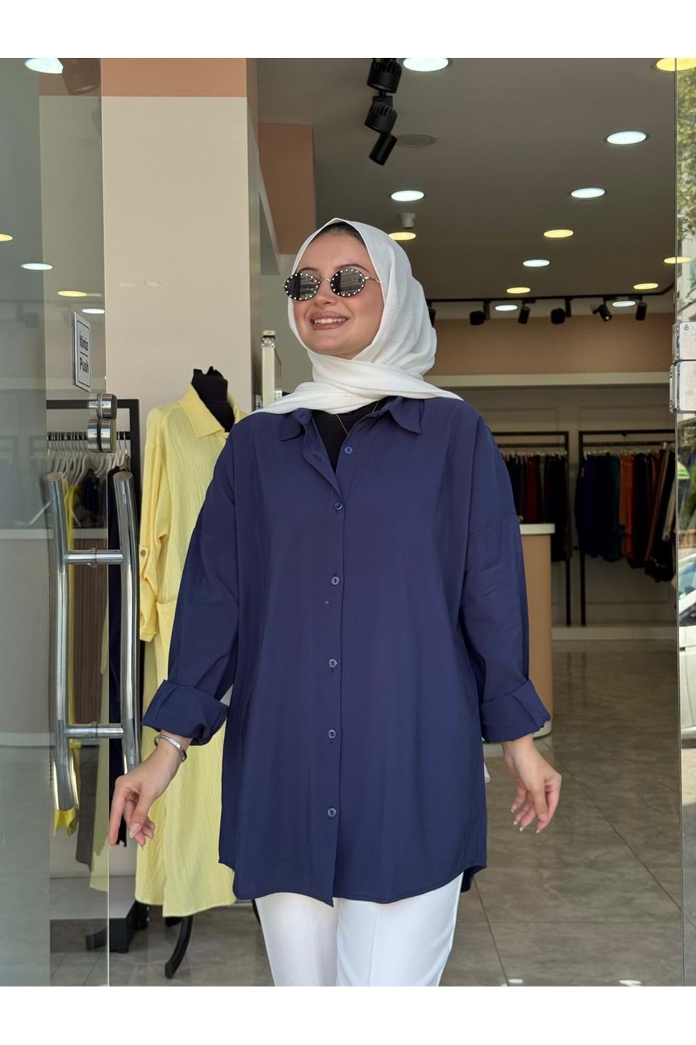 CİTY GÖMLEK - LACİVERT - STD