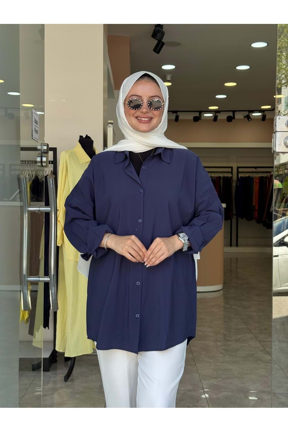 CİTY GÖMLEK - LACİVERT - STD