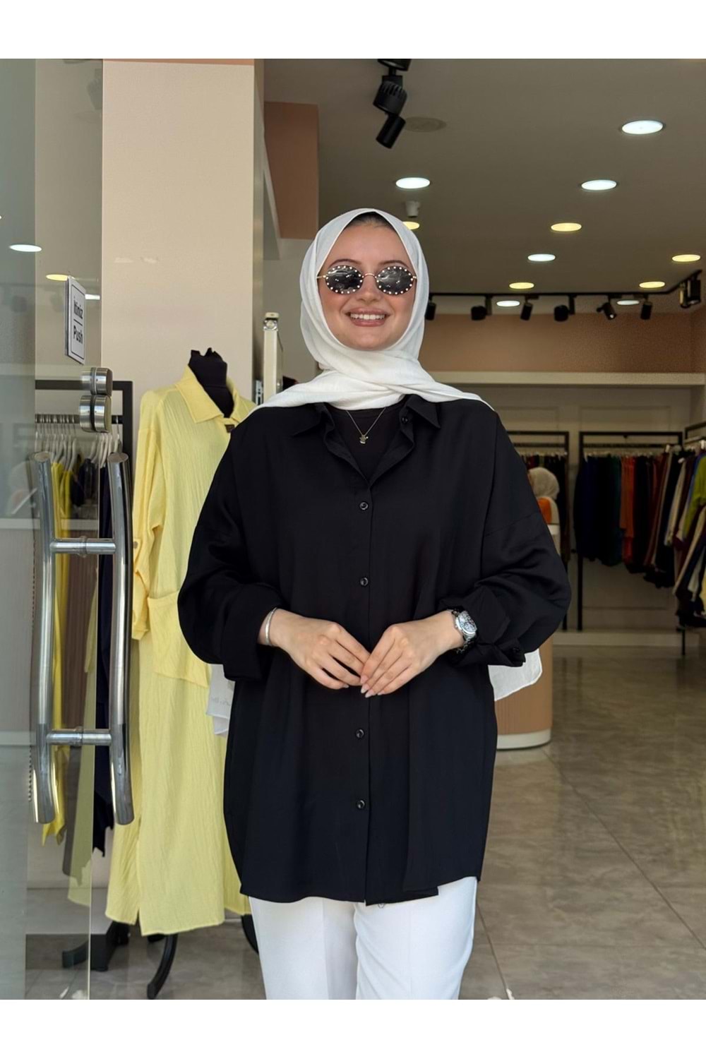 CİTY GÖMLEK - SİYAH - STD