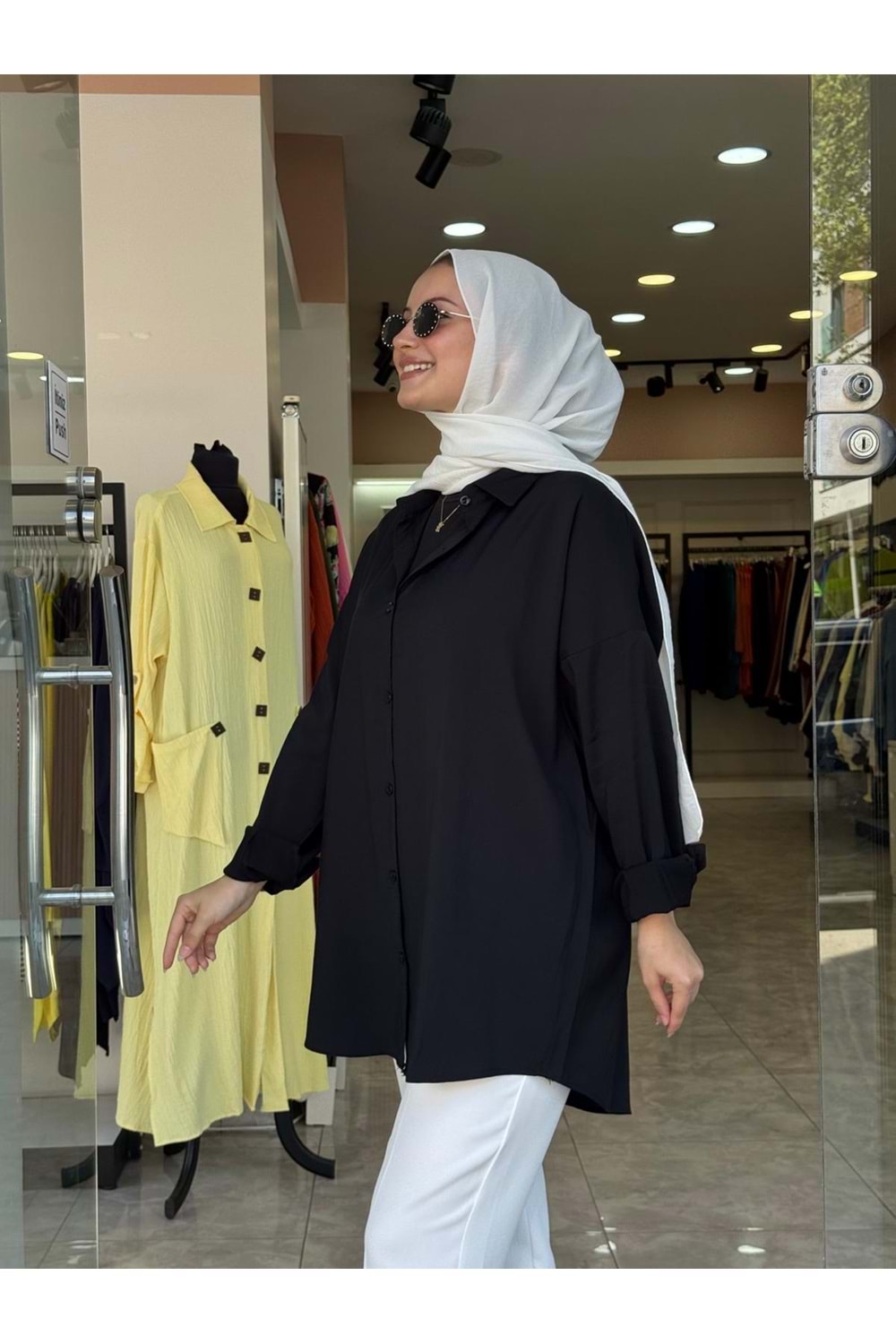 CİTY GÖMLEK - SİYAH - STD