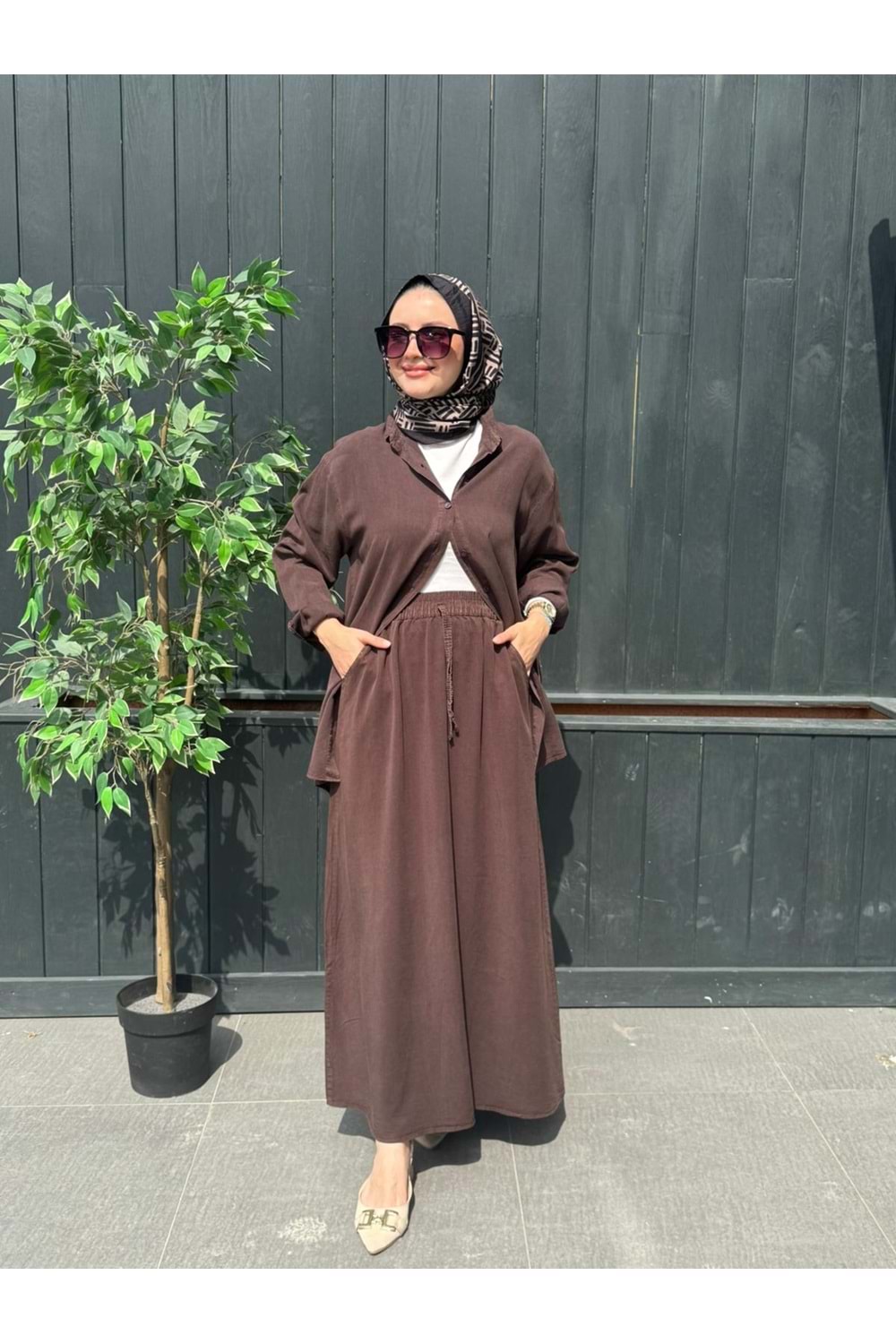 TENSEL ETEK - KAHVERENGİ - 38