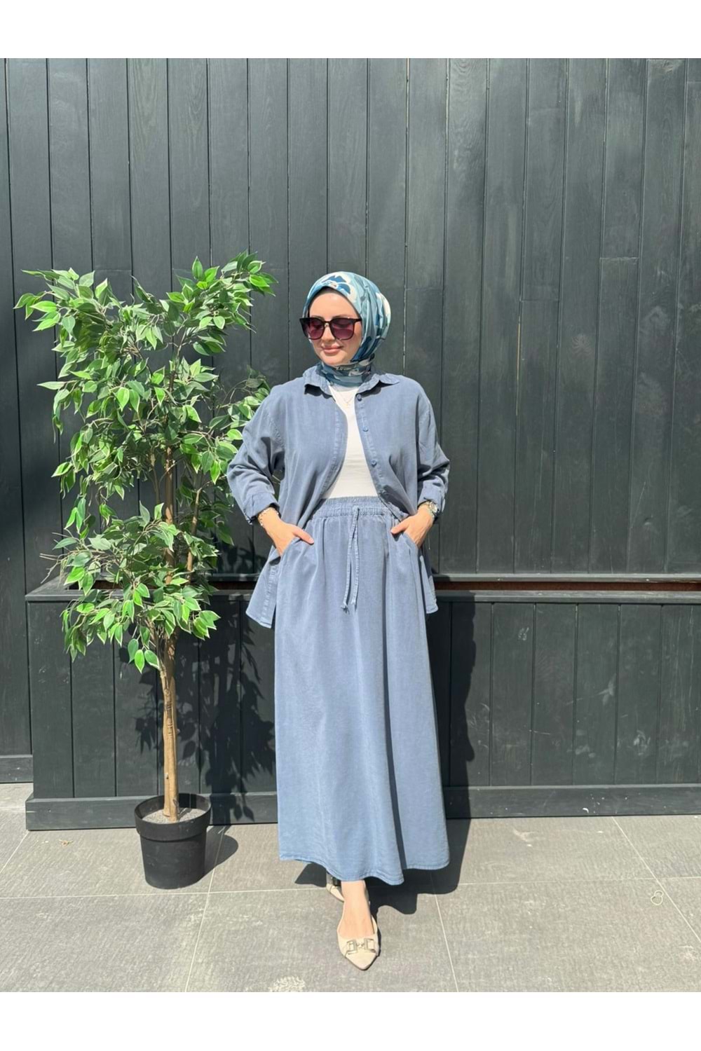 TENSEL ETEK - MAVİ - 40