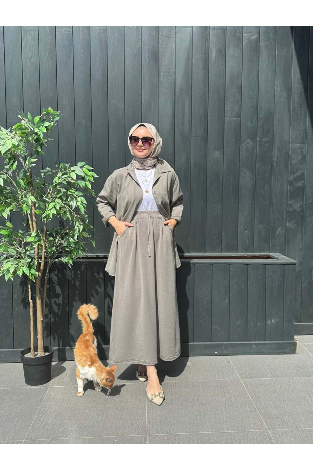 TENSEL ETEK - HAKİ YEŞİLİ - 38