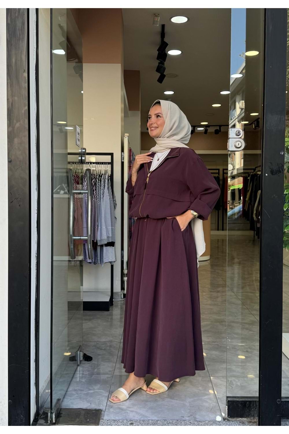 ROZELİN ETEKLİ TAKIM - MÜRDÜM