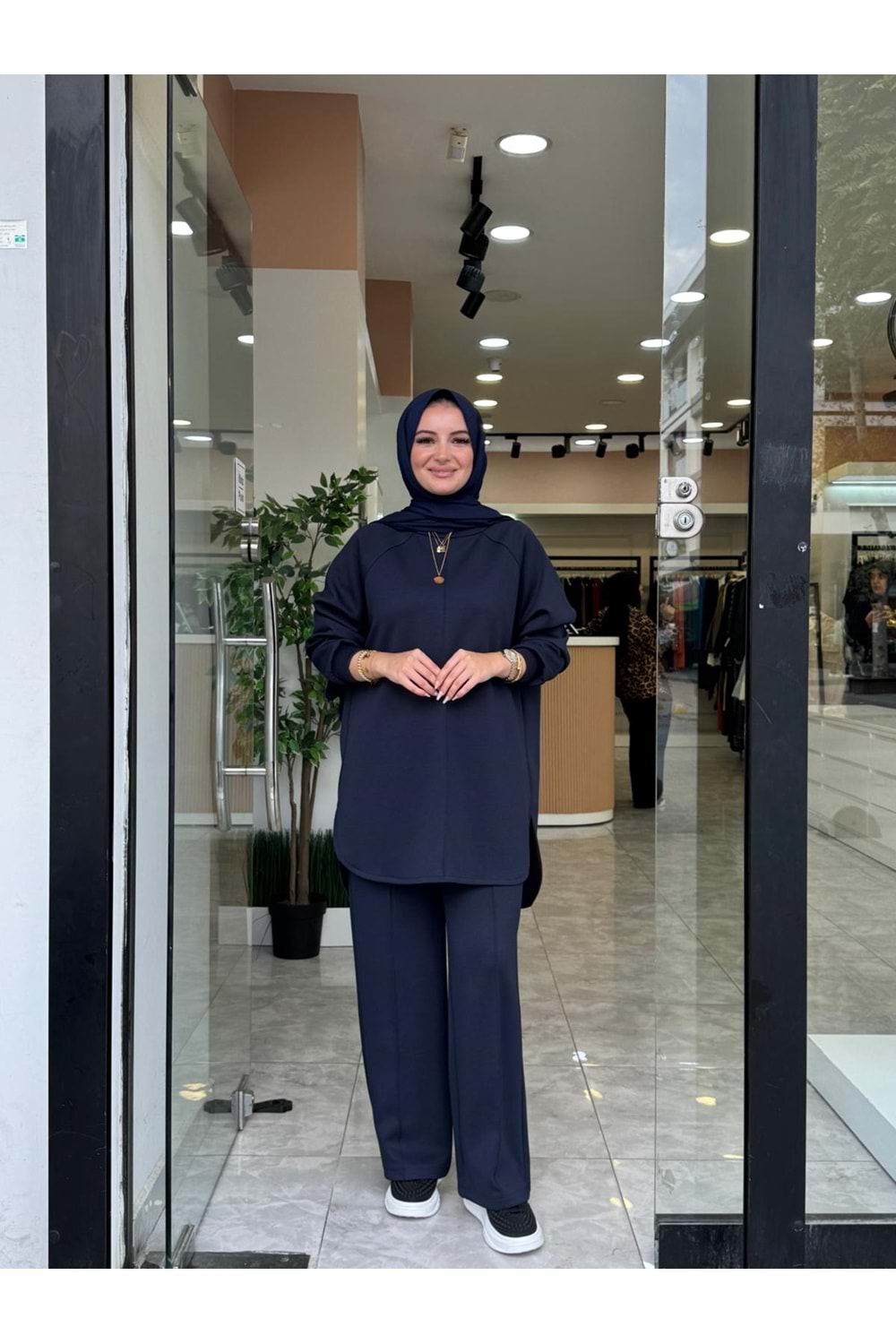 VERA ÇİMALI TAKIM - LACİVERT - S-M