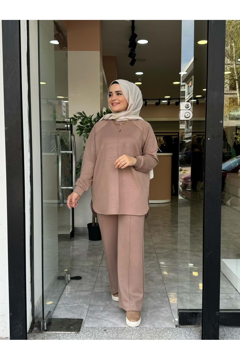 VERA ÇİMALI TAKIM - CAMEL - S-M