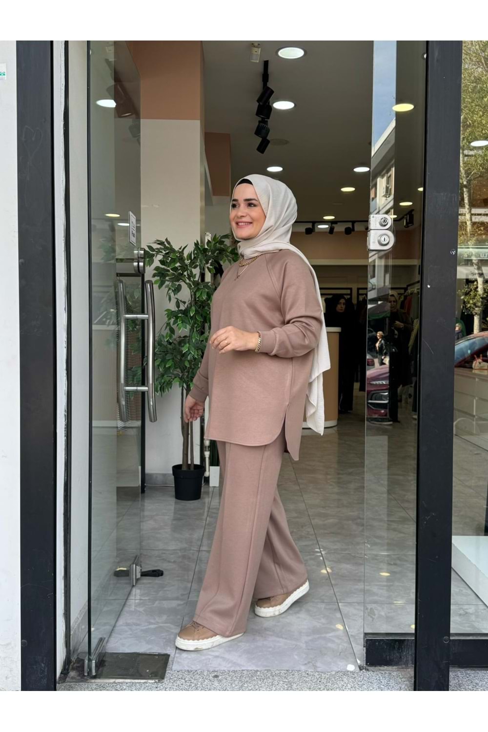 VERA ÇİMALI TAKIM - CAMEL - S-M