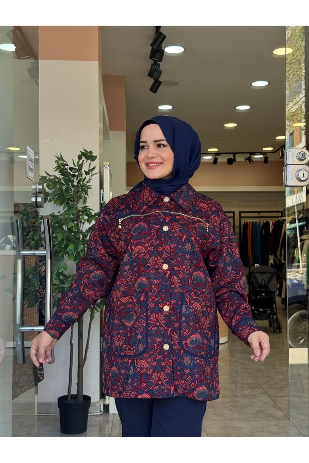 RİTİM CEKET - BORDO - 1