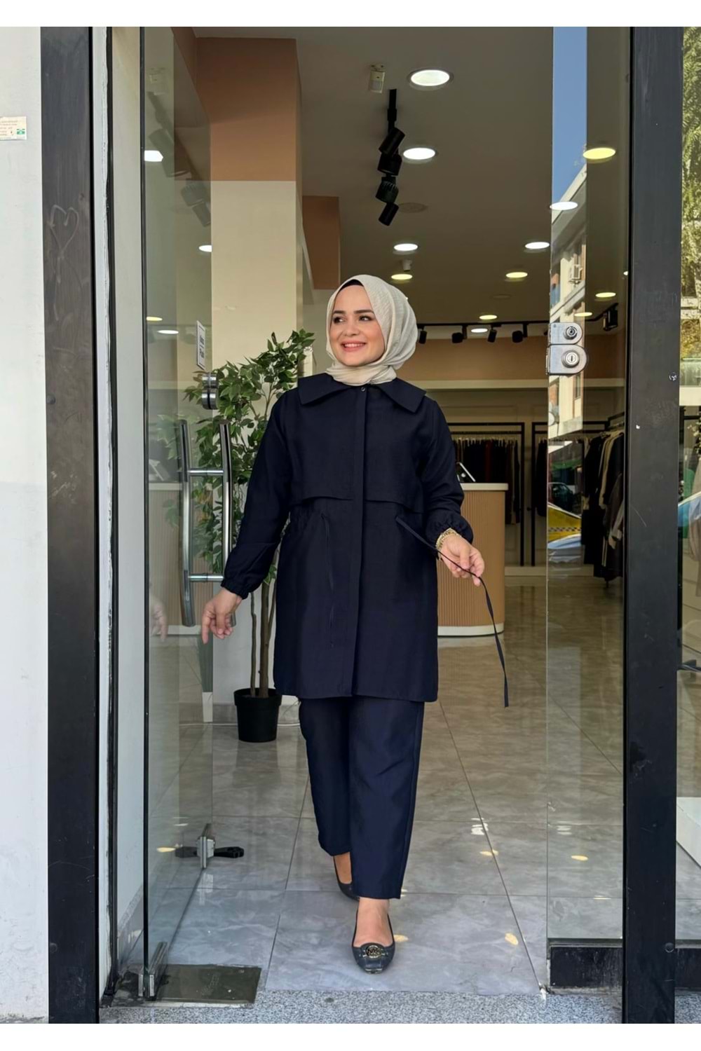 PARAŞÜT BEL AYARLI TAKIM - LACİVERT - 1