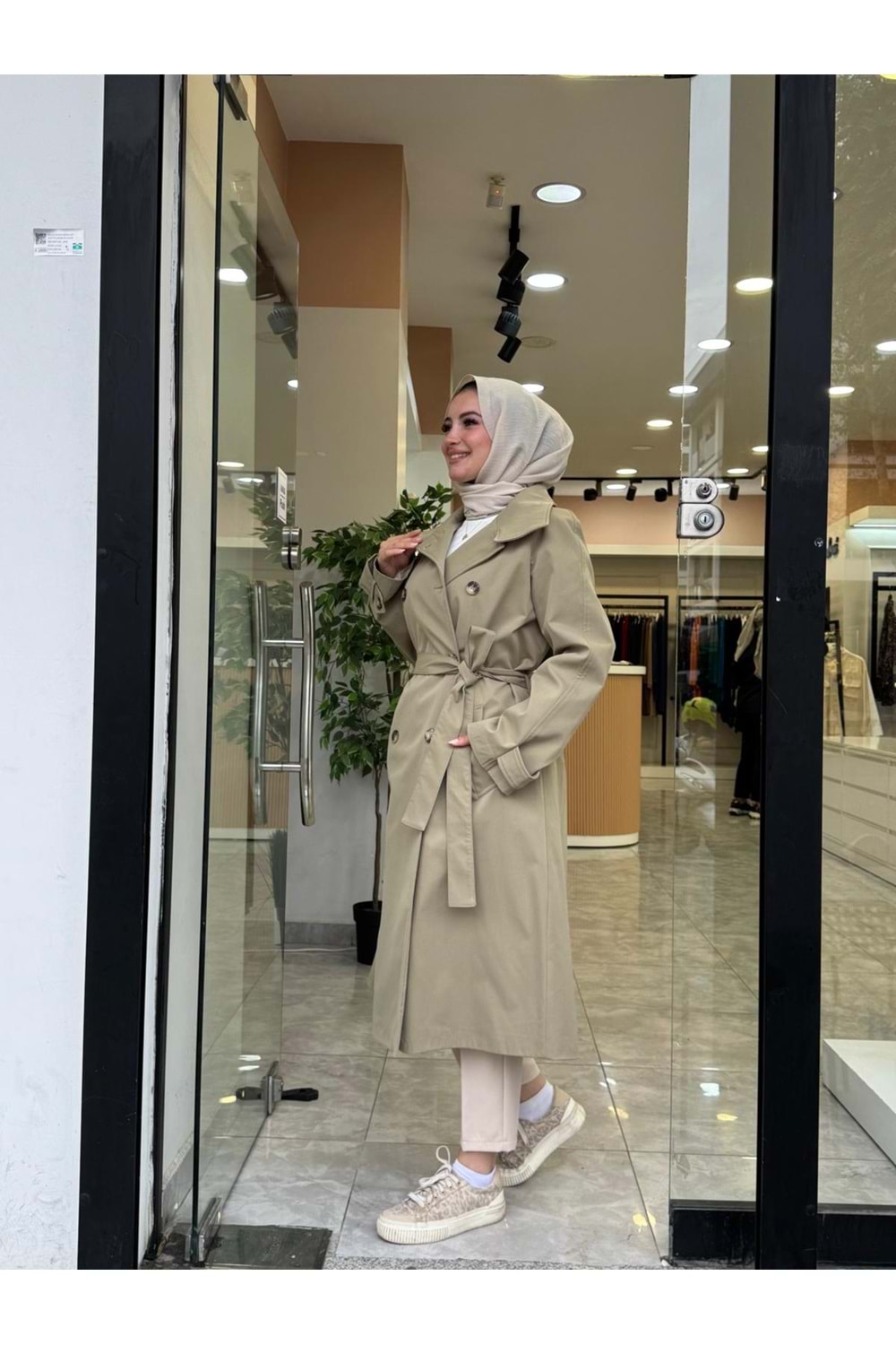 LOVE TRENCH - YEŞİL - STD