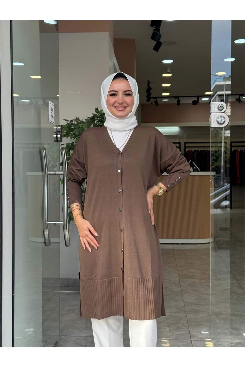 KISA MERSERİZE HIRKA - VİZON - STD