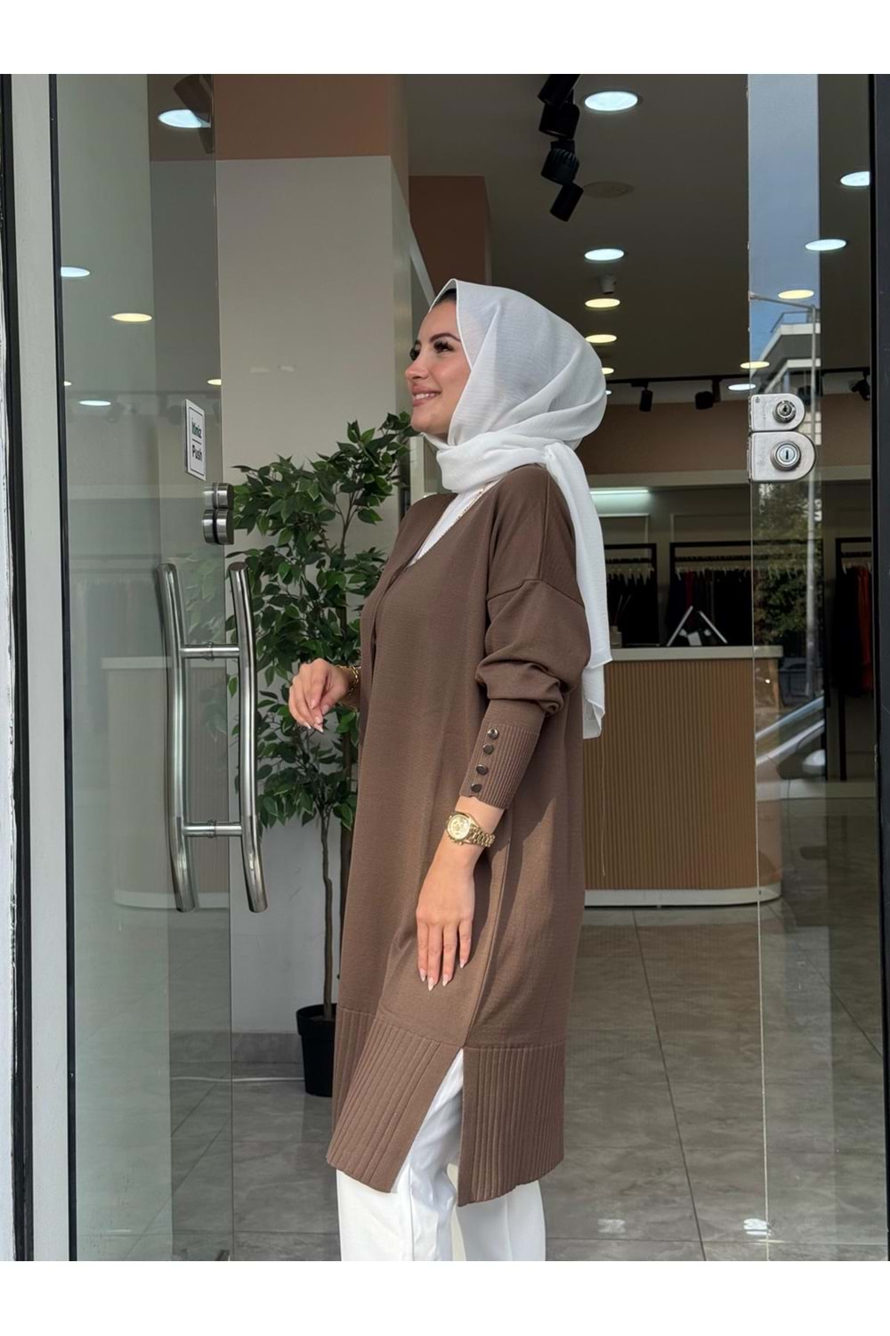 KISA MERSERİZE HIRKA - VİZON - STD