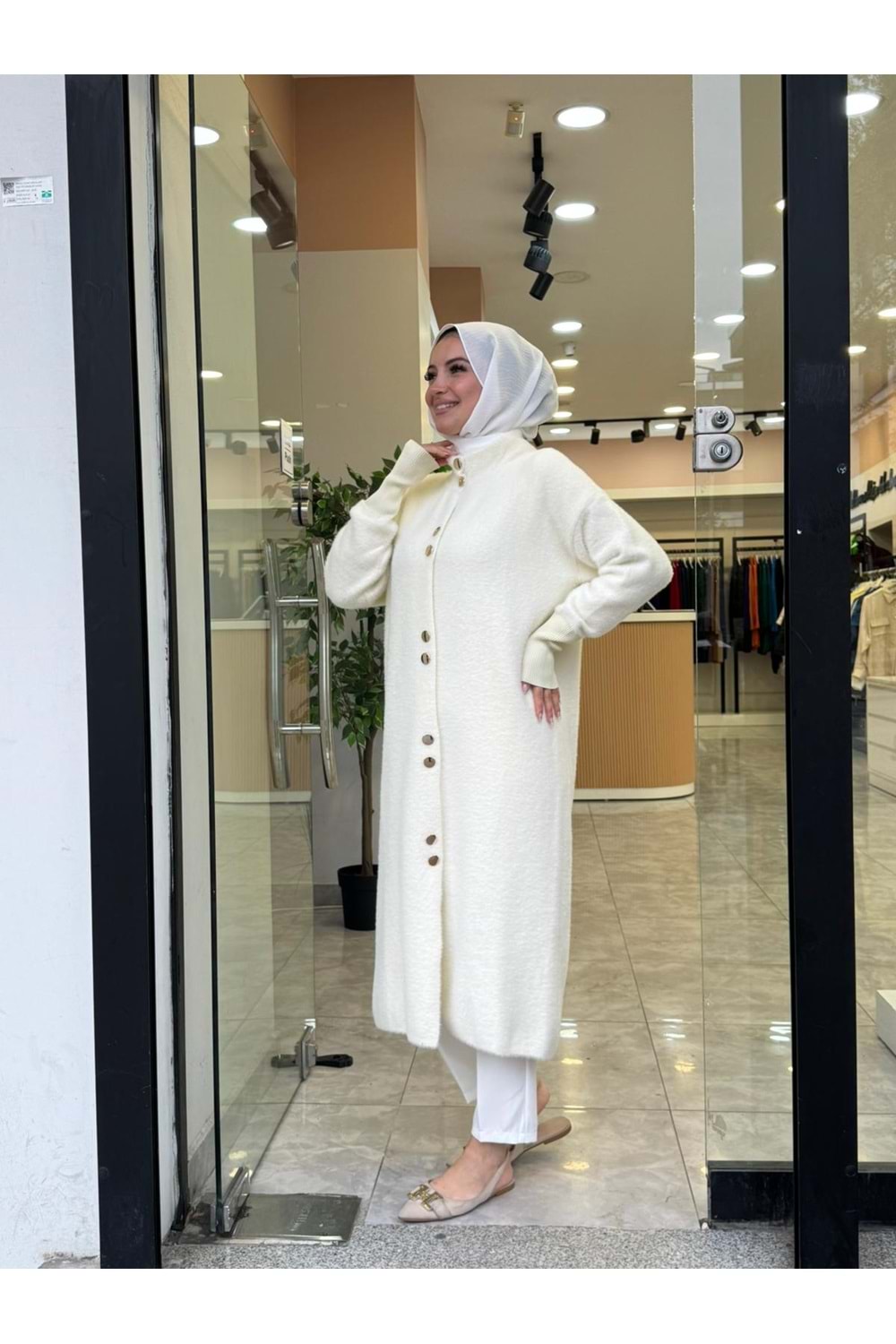 UZUN ANGORA HIRKA - BEYAZ - STD