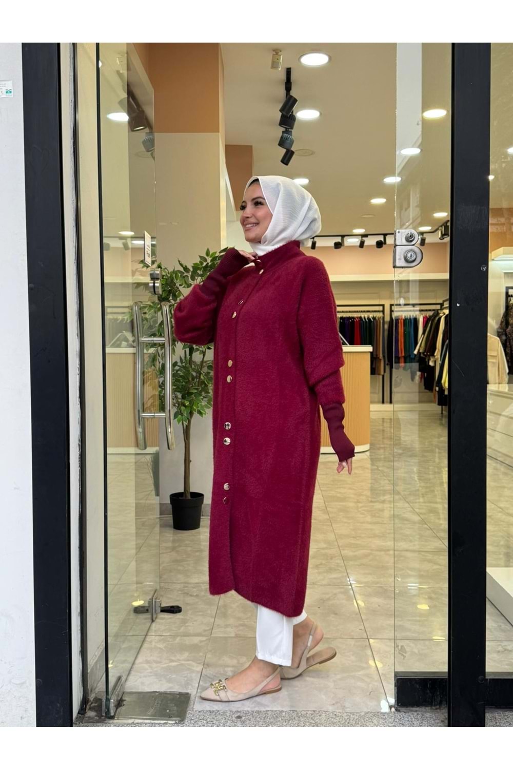 UZUN ANGORA HIRKA - BORDO - STD