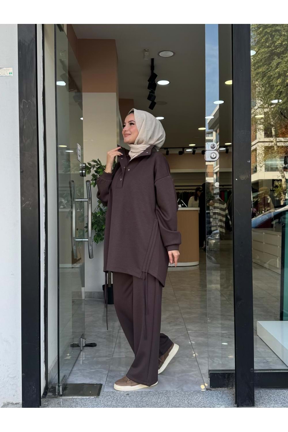 TUTKU TAKIM - KAHVERENGİ - S-M