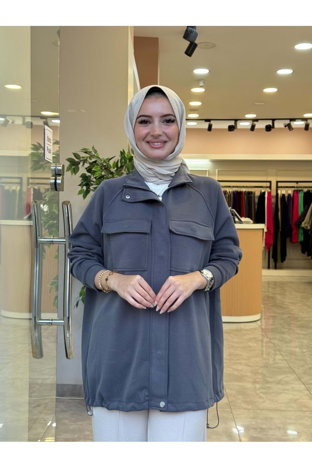 NEFES OYŞO KAP - ANTRASİT GRİ - 1