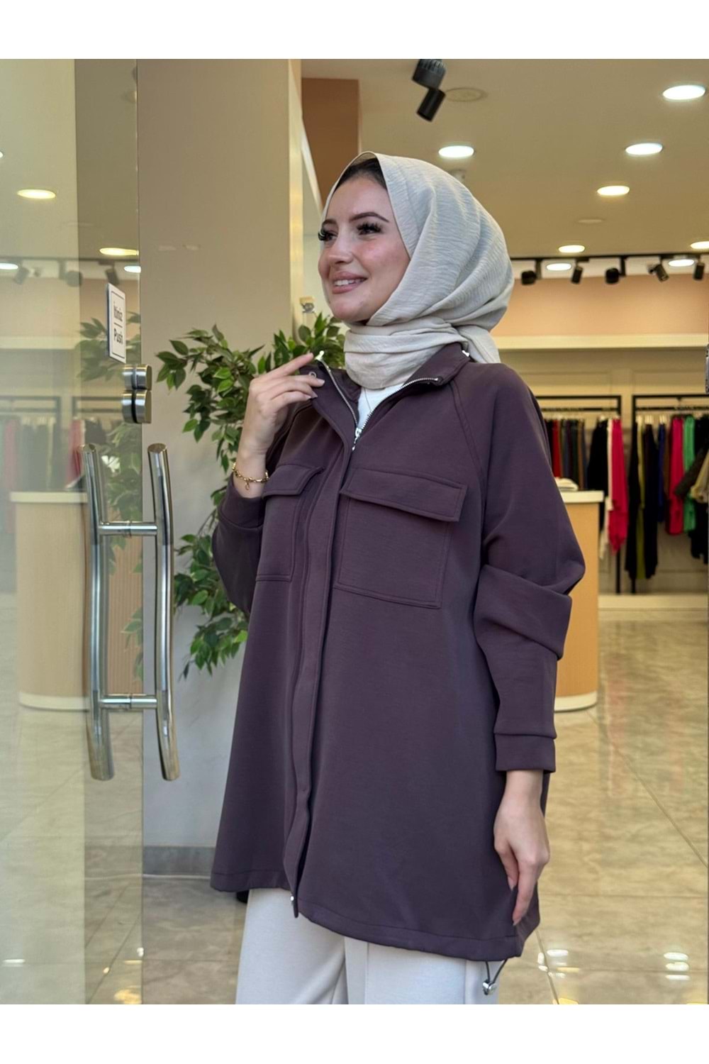 NEFES OYŞO KAP - KAHVERENGİ - 1