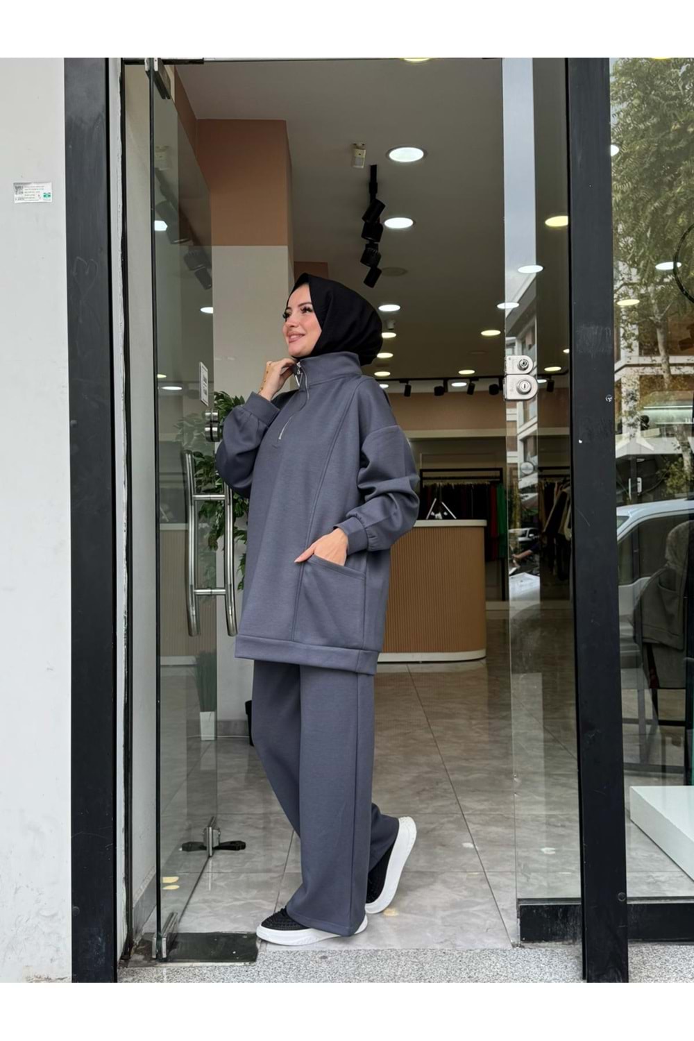 AHU TAKIM - GRİ - L-XL