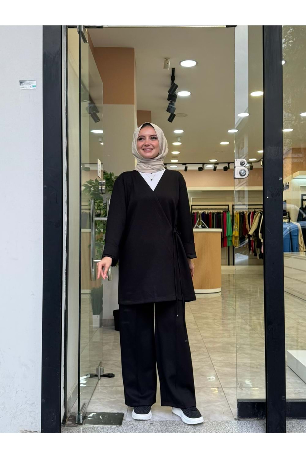 KİMONO TAKIM - SİYAH - S-M