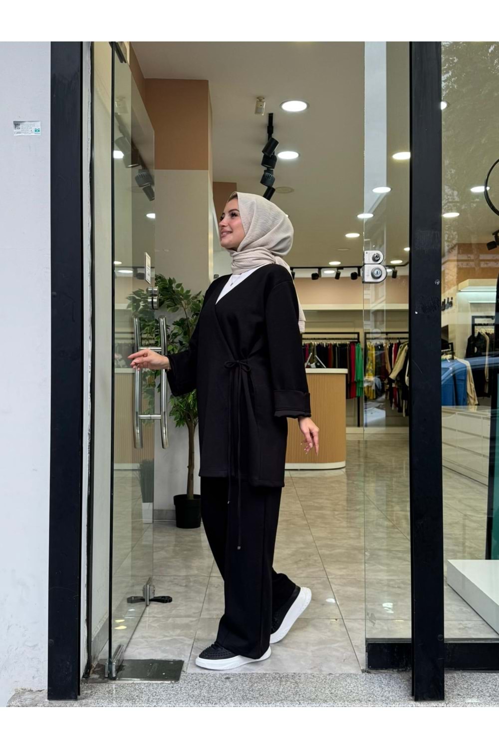 KİMONO TAKIM - SİYAH - S-M