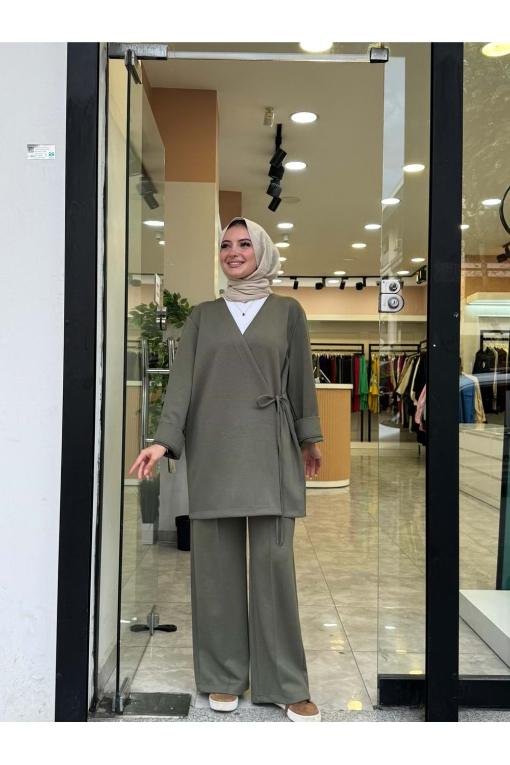 KİMONO TAKIM - YEŞİL - L-XL