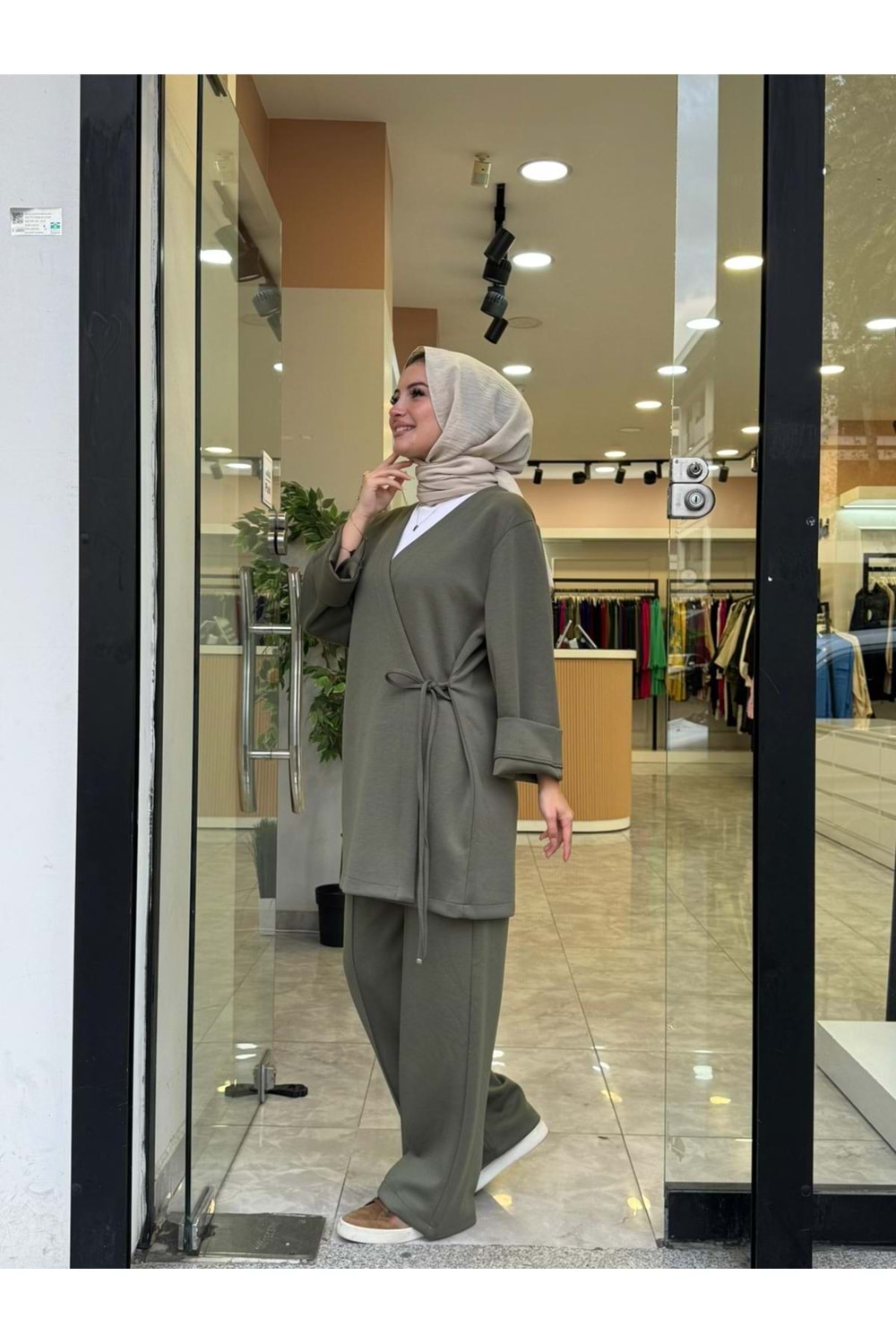 KİMONO TAKIM - YEŞİL - L-XL