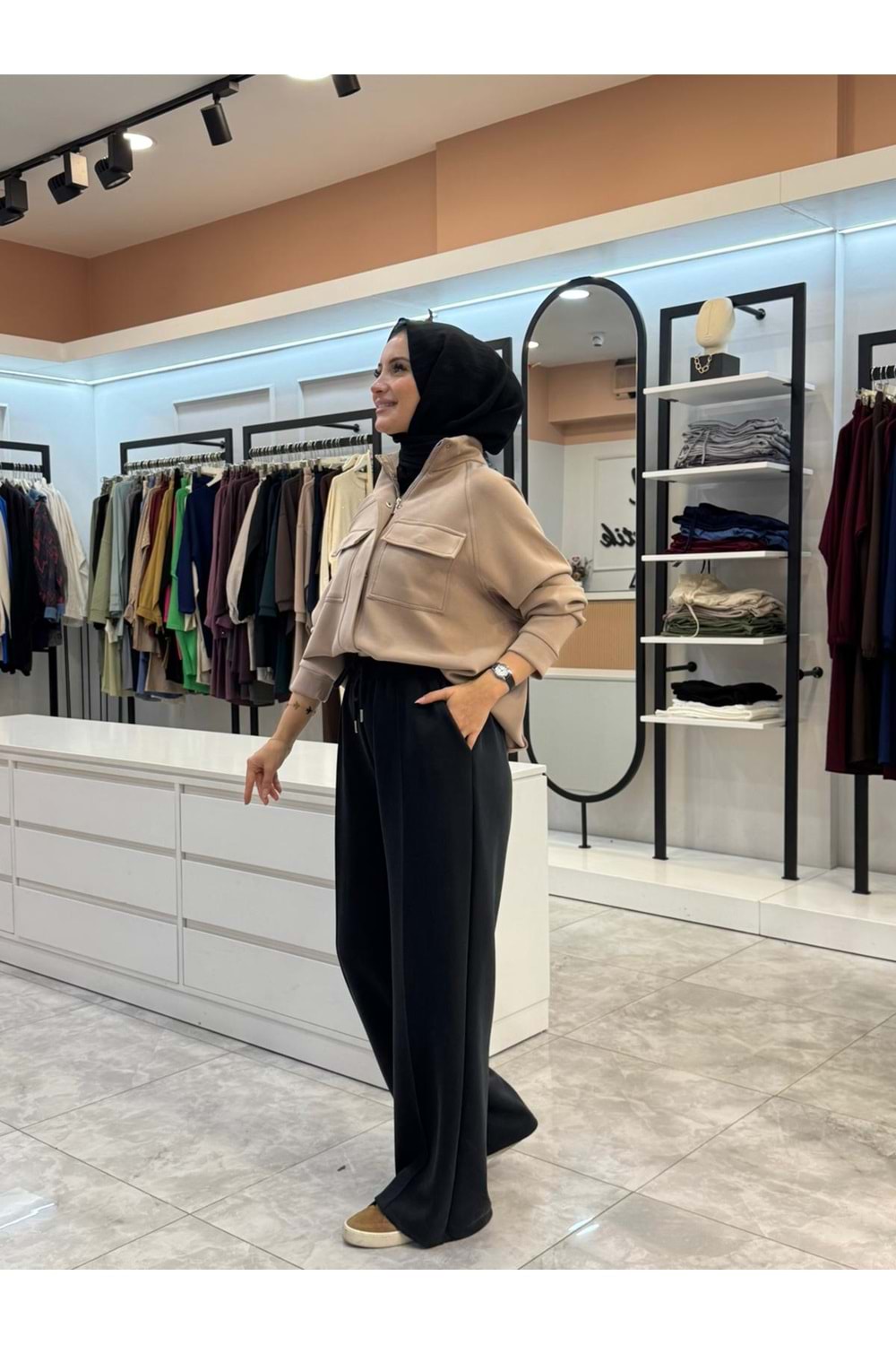 OYŞO BOL PANTOLON - SİYAH - 1