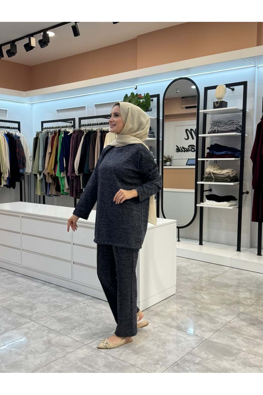 SİMLİ TRİKO TAKIM - LACİVERT - 1