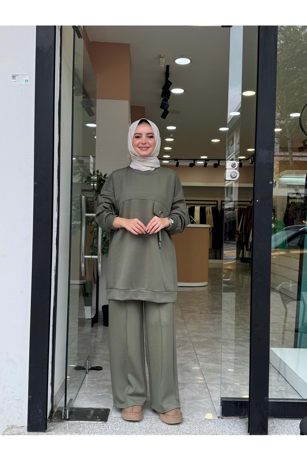 AYNUR TAKIM - YEŞİL - L-XL