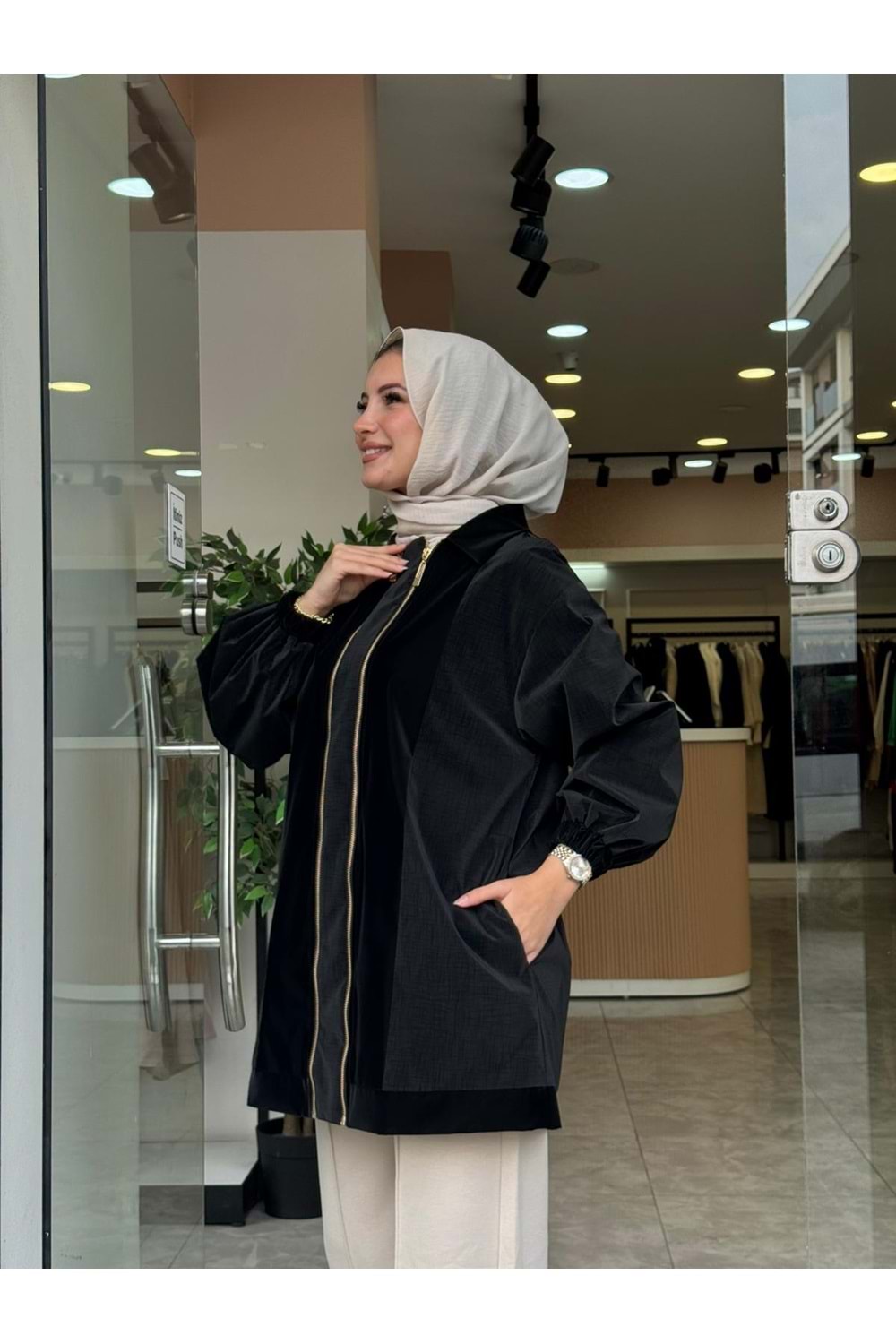 ÇAKRA CEKET - SİYAH - 1