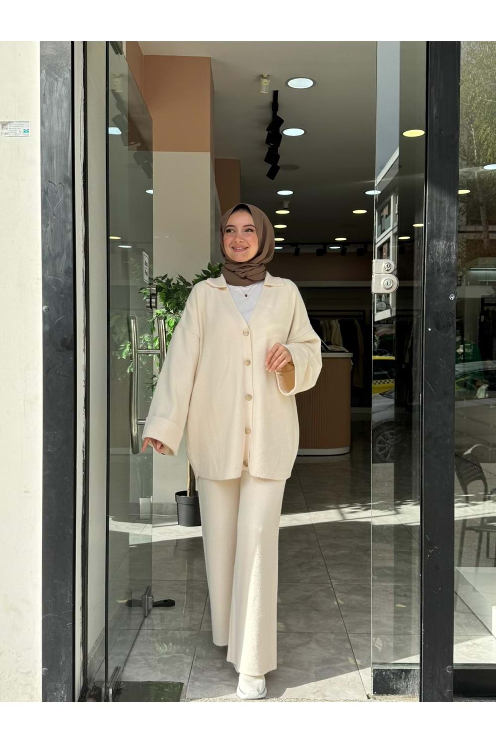 PAMUK TAKIM - BEJ - STD