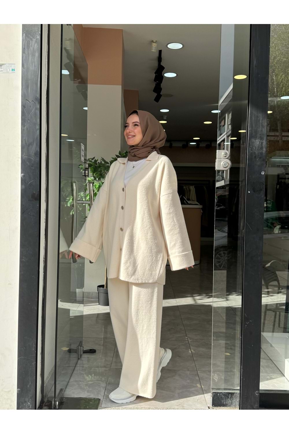 PAMUK TAKIM - BEJ - STD