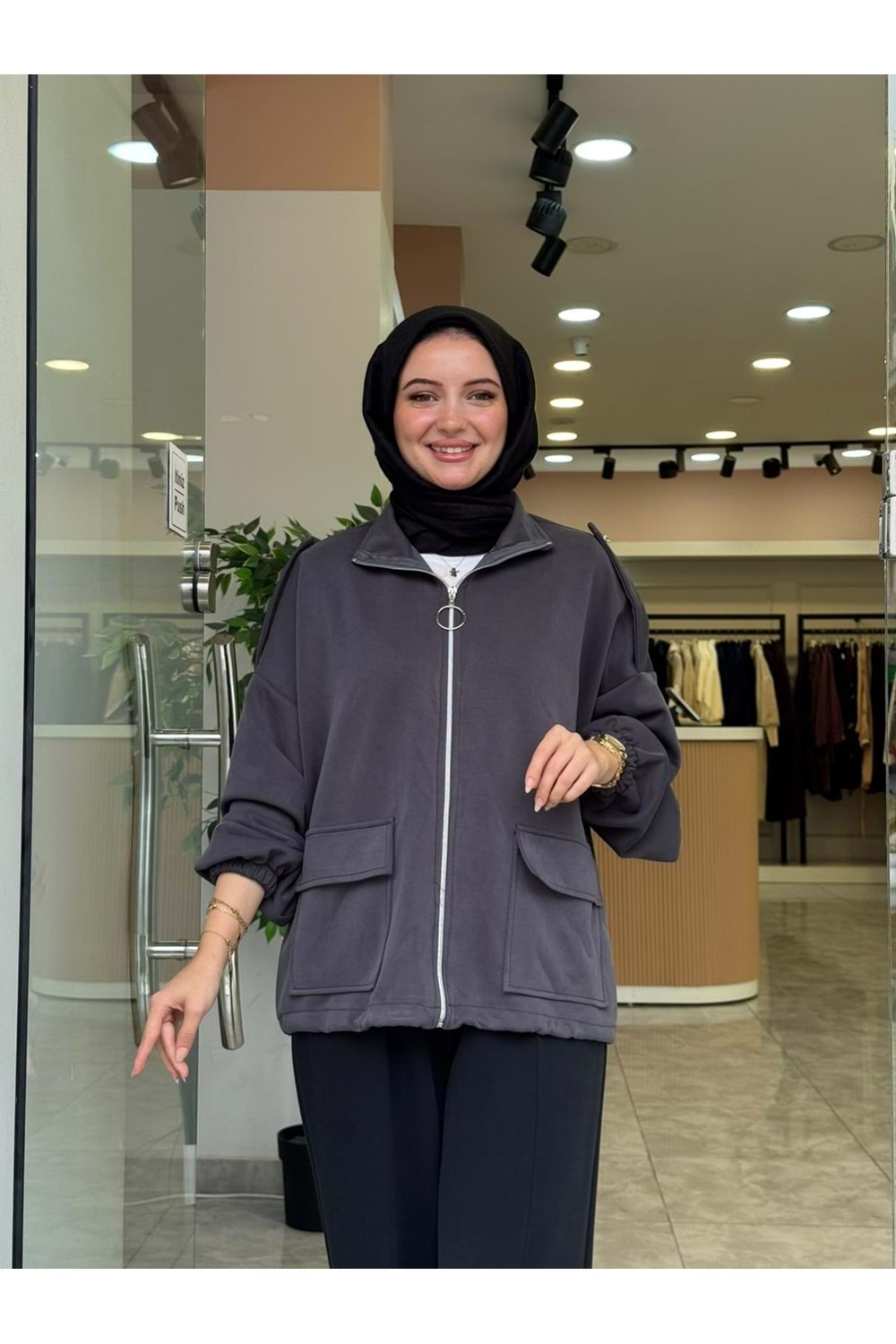 OYŞO FERMUAR HIRKA - GRİ - L-XL