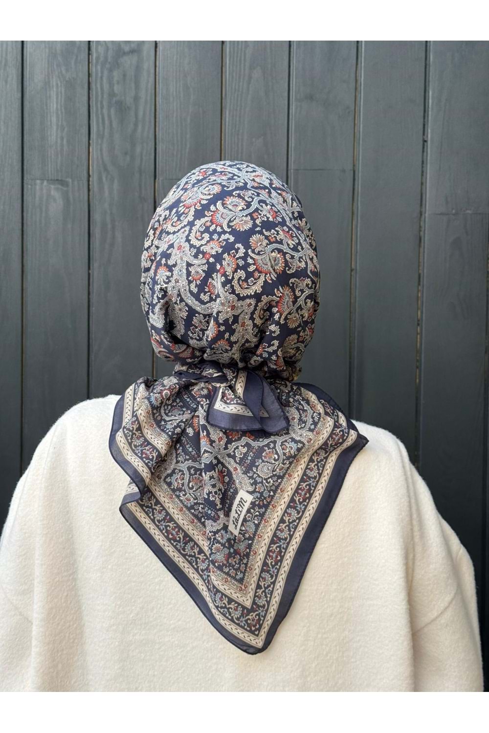 ETNİK EŞARP - LACİ-KİREMİT - STD