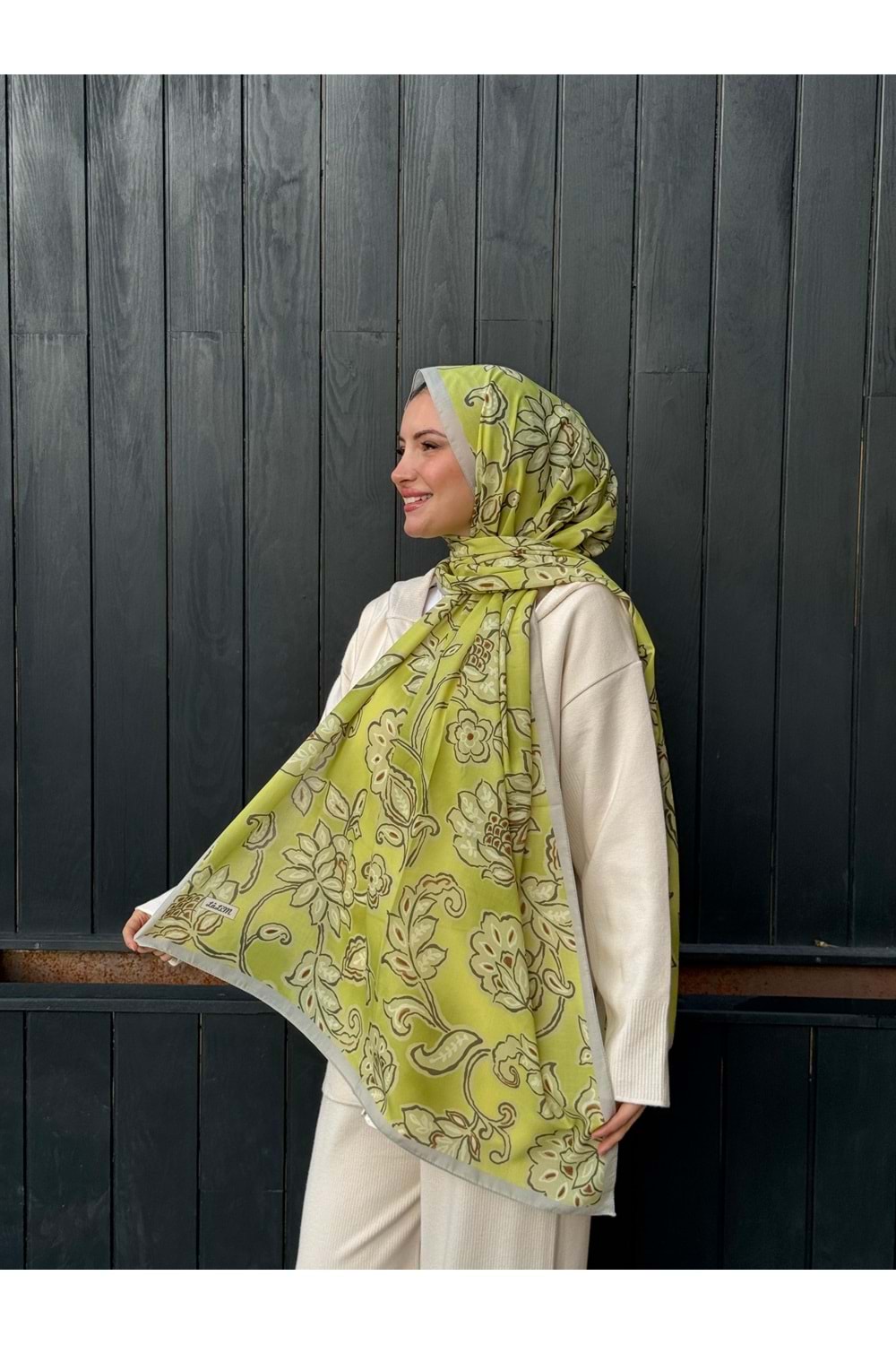 ZAKKUM ŞAL - YEŞİL - STD
