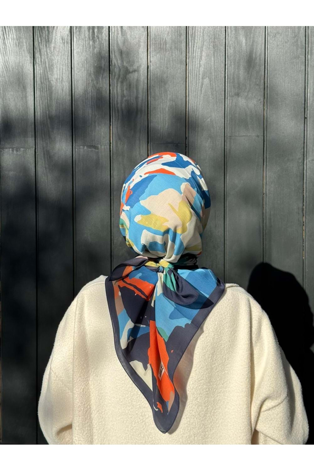 EBRU EŞARP - LACİVERT - STD