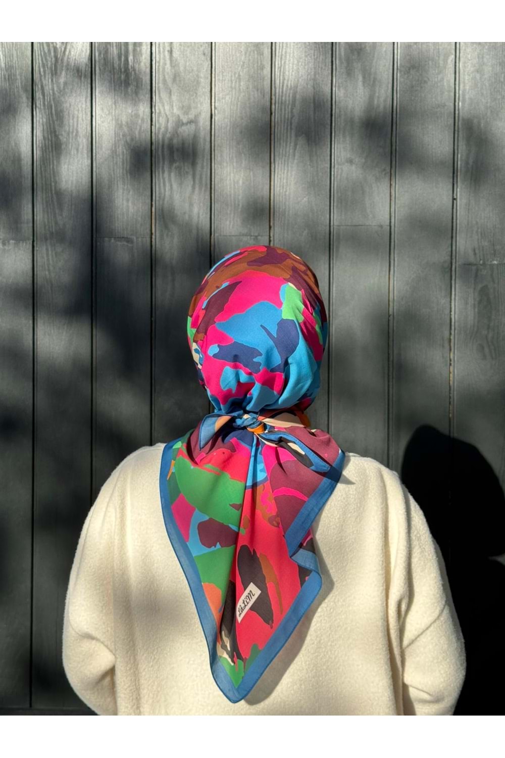 EBRU EŞARP - MAVİ - STD