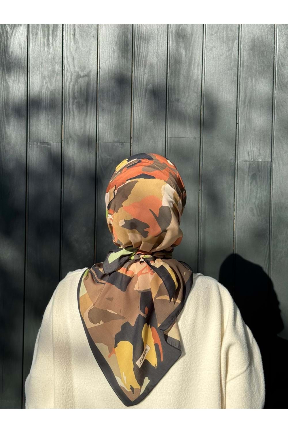 EBRU EŞARP - SİYAH - STD